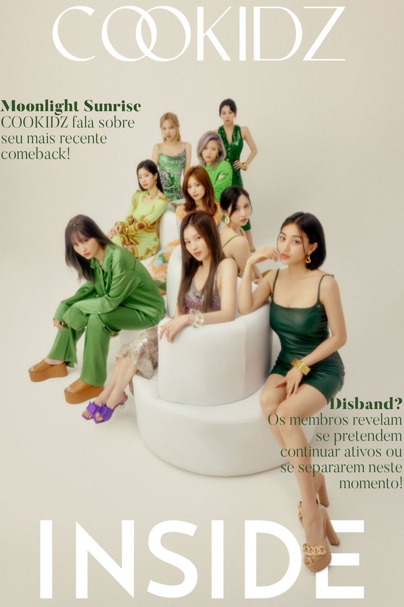 I guarantee I gotcha! COOKIDZ é a capa da edição dessa sexta da INSIDE! Os membros nos fizeram revelações sobre o grupo, álbum e nos contaram também um pouco da experiência de ter sido destaque no BEEDOM. Não percam hoje às 18:00 a entrevista do COOKIDZ para a INSIDE 💚