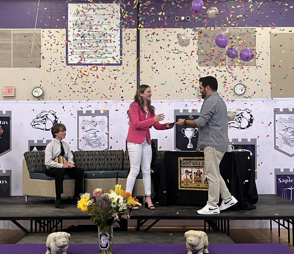 letch116's tweet photo. Our 2023 SMS Amazing Shake winner… Lara Carrizales! She knocked it out of the park! We are proud of our Top 3, they nailed it today! The entire 7th grade, Top 21, Top 11, Top 3 and all the way to our Number 1, this group of kids did fantastic! 🏆🏆@SwantonMS @ronclarkacademy https://t.co/nYdZm2k0H6