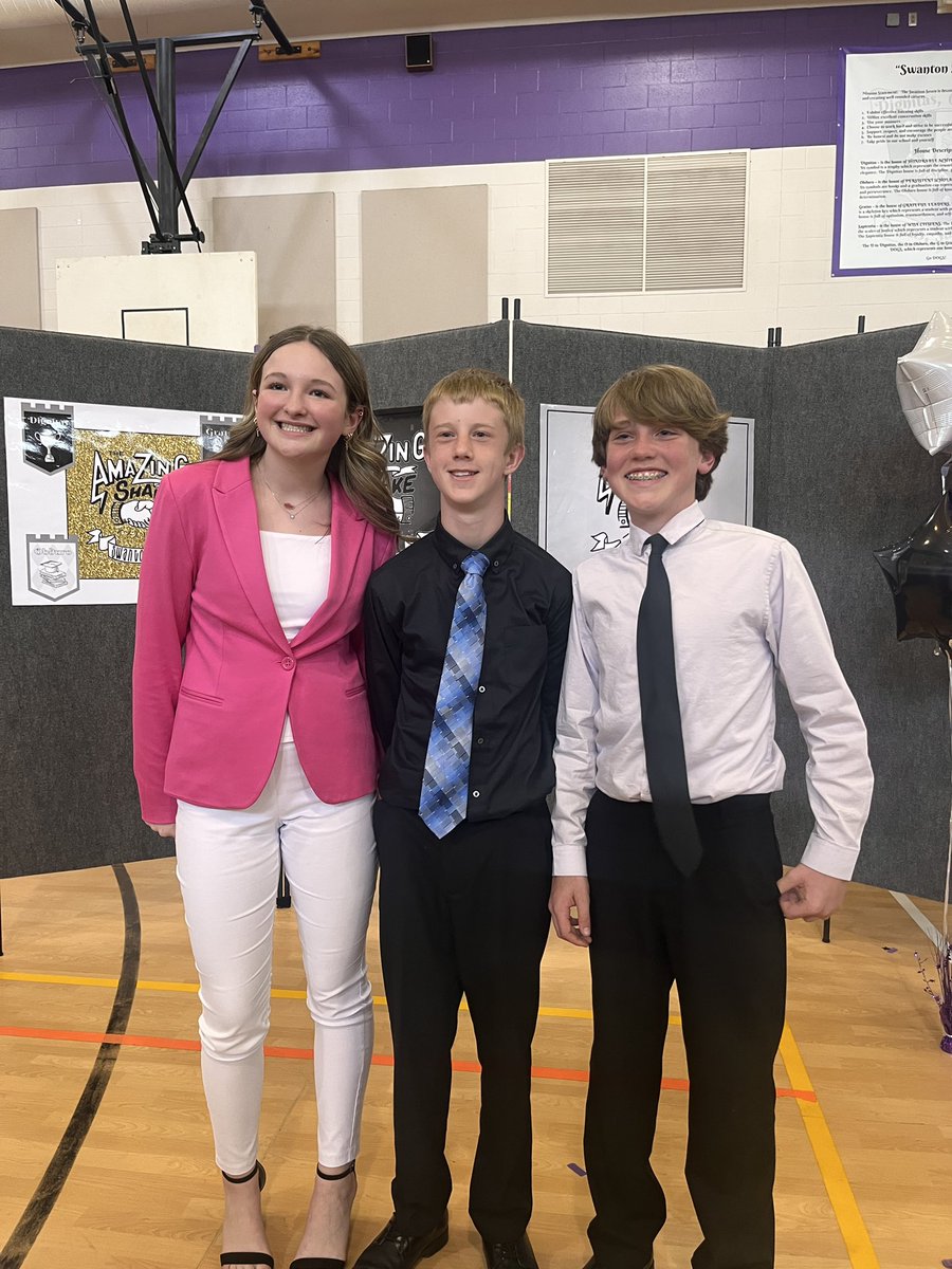 letch116's tweet photo. Our 2023 SMS Amazing Shake winner… Lara Carrizales! She knocked it out of the park! We are proud of our Top 3, they nailed it today! The entire 7th grade, Top 21, Top 11, Top 3 and all the way to our Number 1, this group of kids did fantastic! 🏆🏆@SwantonMS @ronclarkacademy https://t.co/nYdZm2k0H6