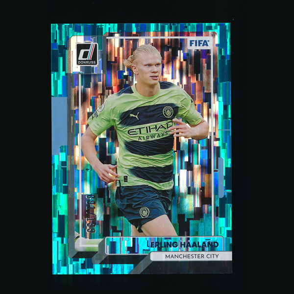 PaniniAmerica's tweet photo. Released this morning on Panini America online and local Hobby Shops, 2023 Panini Donruss Soccer Trading Cards! Take a peak at the base parallels, #ratedrookie and the famous Kaboom inserts! #whodoyoucollect #HobbyBox #TradingCards https://t.co/gORBb1kckr