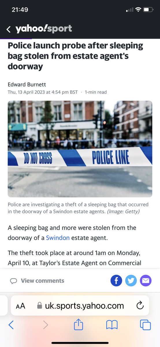 NessBailey's tweet photo. Only in Swindon! 😂 https://t.co/k9HUWFPtRt