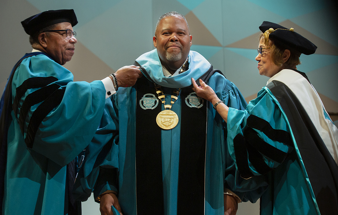 TriCPrez's tweet photo. The sincerest thank-you to everyone who had a role in today's inauguration celebration. I am so truly blessed for all of the love and support. Here's to Tri-C, Northeast Ohio and a future of making education attainable for all! https://t.co/D2AzTORWB0