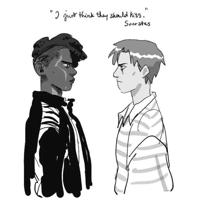 Don't know who these two are but they smell of YA books, good for them good for them 