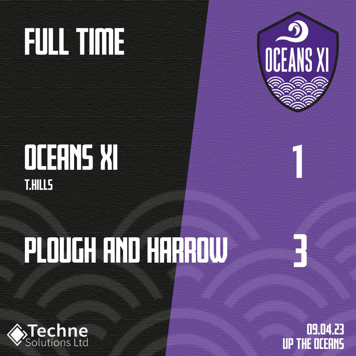 Despite the final score, the O’s put in a great performance against Premier opposition showing an improvement from recent weeks. 
MOTM - George Fennel
#uptheoceans #hertsadsundayleague