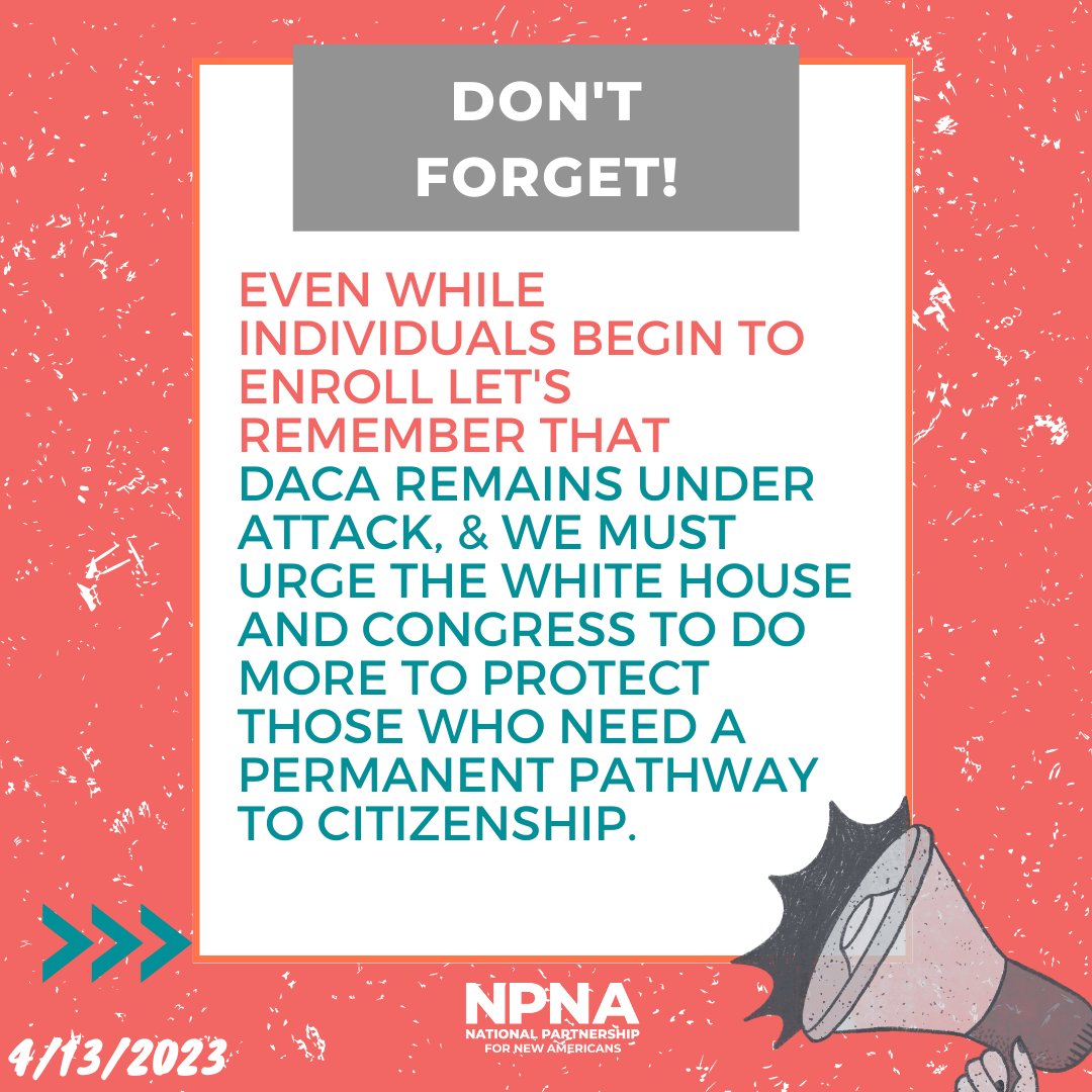 Big news for immigrant rights! #DACA recipients will be able to enroll in healthcare coverage through #ACA marketplace and #Medicaid. Let's keep pushing for healthcare and citizenship for all.