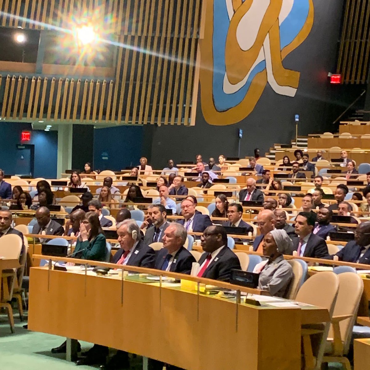 Mission of Rwanda UN 🇷🇼 on Twitter: "The GA Hall was filled with