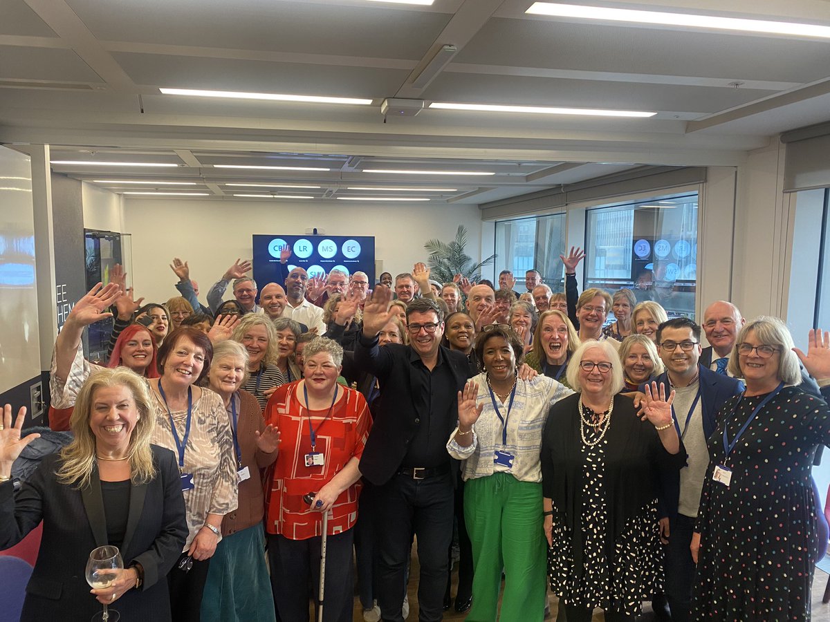 DSM_Pres_Coop's tweet photo. Give us a wave if you love co-operation @AndyBurnhamGM! Fantastic to have Andy join #CoopNMC for a talk and Q&amp;A on co-operation in action #ItsWhatWeDo https://t.co/rRVFl5Yefa