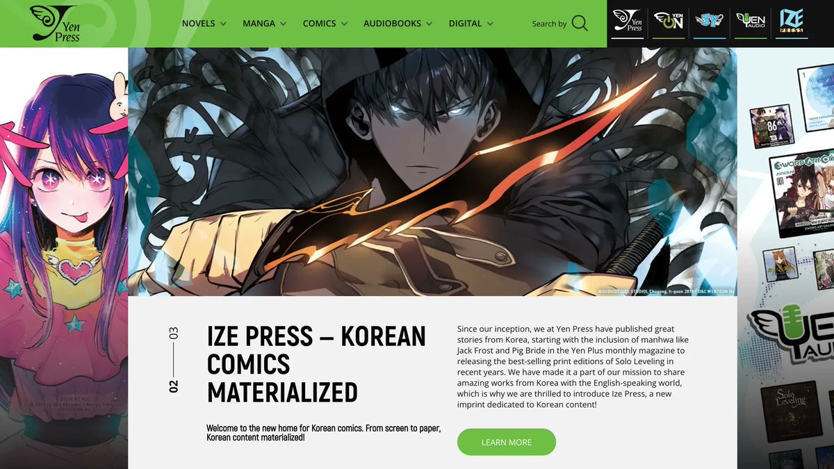 Psst!  🍃 👀 🍃 

You should check out the new IzePress.com. 😉 

You can now sort by genre and series - quite the glow up!