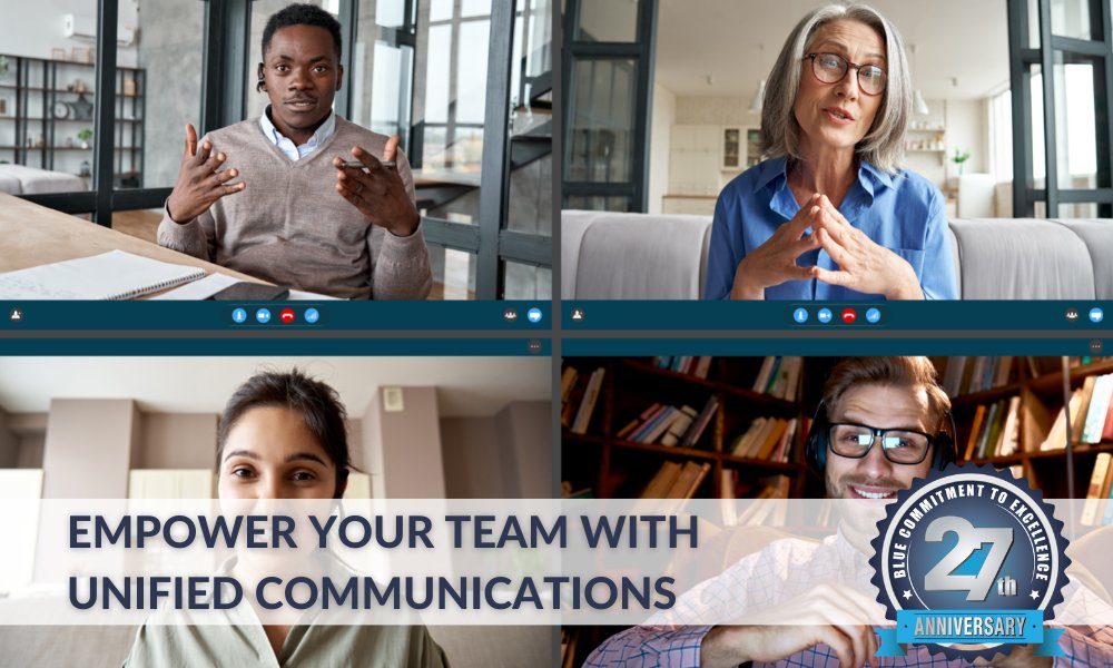 BlueTech_Inc's tweet image. Empower your team with our cloud-based #UnifiedCommunications Services! Bridge geographical gaps & increase productivity with seamless #collaboration.
Contact Blue Technologies at 216.271.4800 or click to learn more about our #CloudBasedSolutions. >> bit.ly/43pjT8O