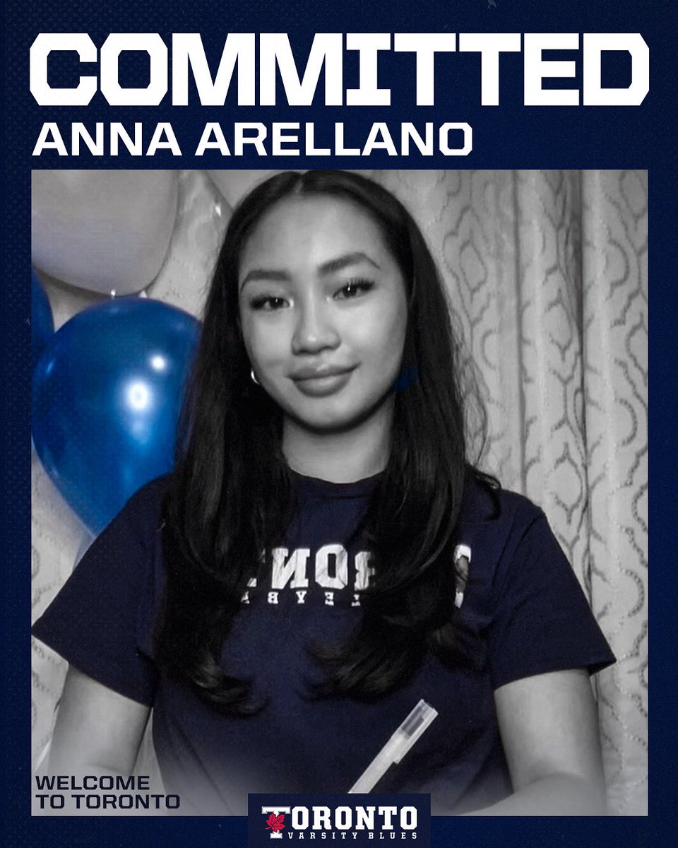 A big Blues welcome to incoming setter Anna Arellano! 🏐 

Welcome to the Varsity Blues family, Anna!
 
🗞️: bit.ly/3KD7rJZ 

WE ALL #BLEEDBLUE | #WeAreTO