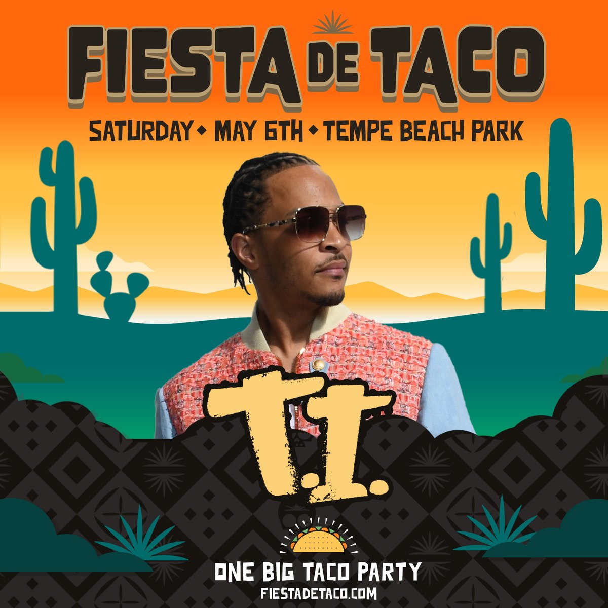 FiestaDeTaco's tweet photo. We've got a new additional to the lineup, Tempe! Get your tickets for the taco party today...fiestadetaco.com

#TI #tacos #tempe https://t.co/RuTKZ0M1OY