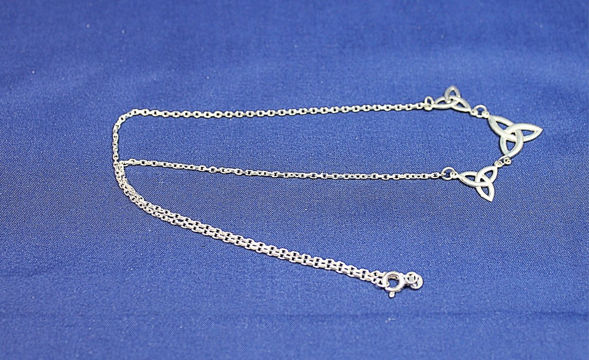 Amy Guettler on Twitter "RT JewelsbyTruros Irish Triple Knot Style Sterling Silver 18 inch