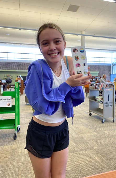 Image from Timber Wolf (@bvswlibrary)