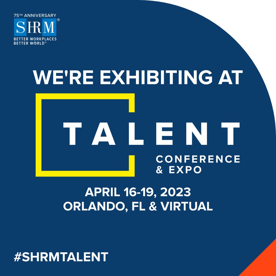 If you've got a contact or colleague in Orlando you think we should meet with next week, let us know!  

#shrmtalent
