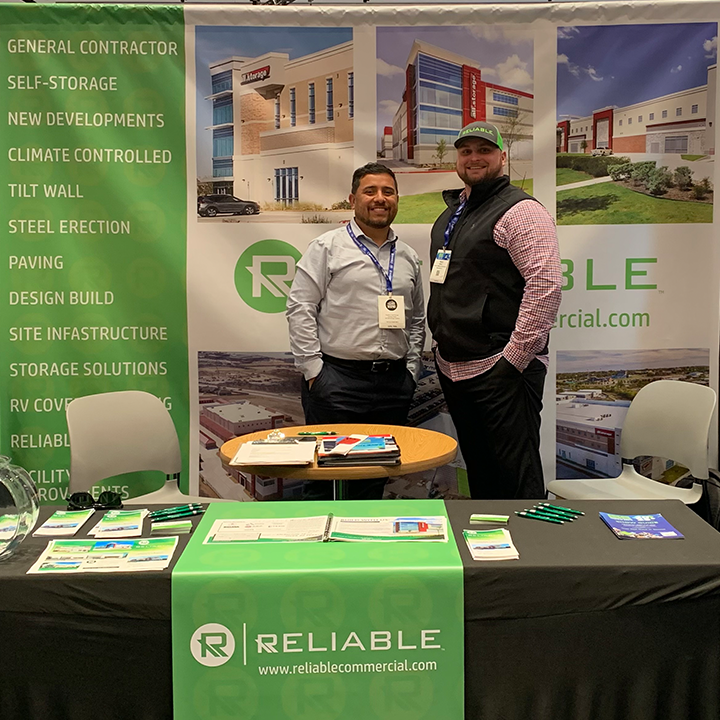 reliable_gc's tweet photo. Reliable Commercial Construction had a booth at the ISS 2023 World Expo held at Caesar’s Forum in Las Vegas, NV. Shown representing Reliable are Oziel Vigil and Trace Oswald. 

Thanks to all that stopped by our booth.

#ReliableSelfStorage #StorageFacilityProjects #ISSworldexpo https://t.co/jfprn8bqzL