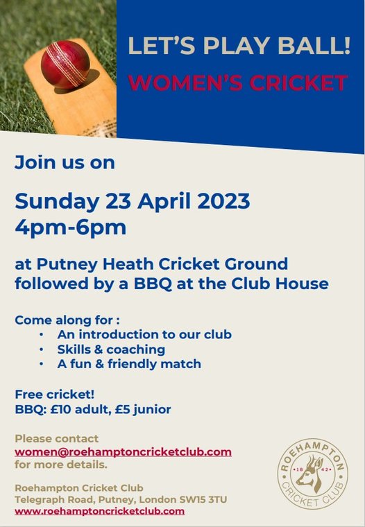 Women's Club Day #Pitchero
roehamptoncricketclub.com/news/womens-cl…