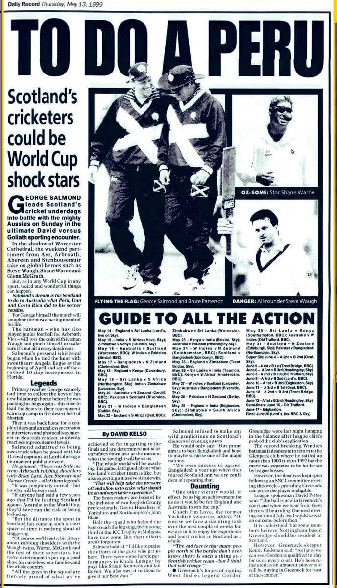 Scottish Cricket Past Present and Future tweet media