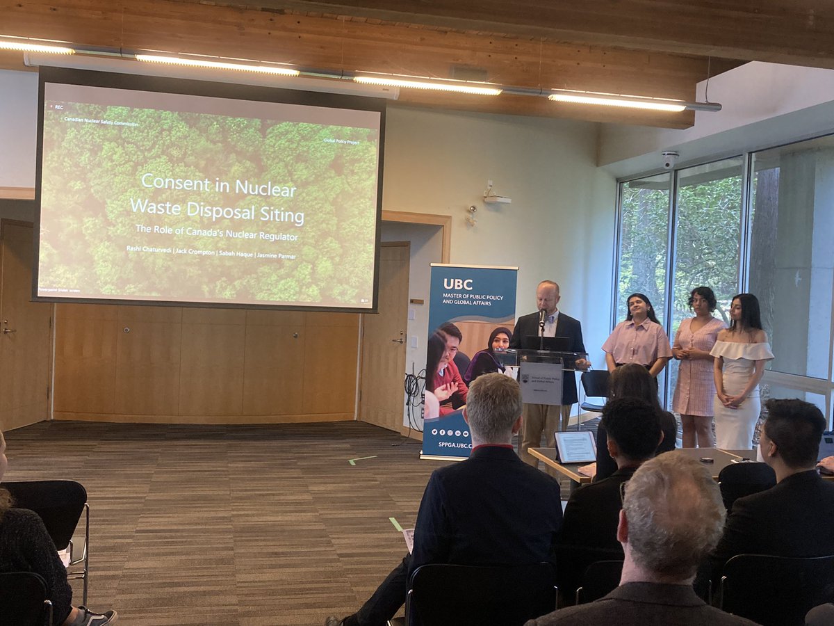 Day two of the Global Policy Symposium <a href="/ubcSPPGA/">UBC SPPGA</a> kicking off w/ student teams presenting their applied research on live client projects with <a href="/FairtradeCanada/">Fairtrade Canada</a> and <a href="/CNSC_CCSN/">Canadian Nuclear Safety Commission</a> 
#mppganetwork #publicpolicy <a href="/UBC_Arts/">UBC Faculty of Arts</a>