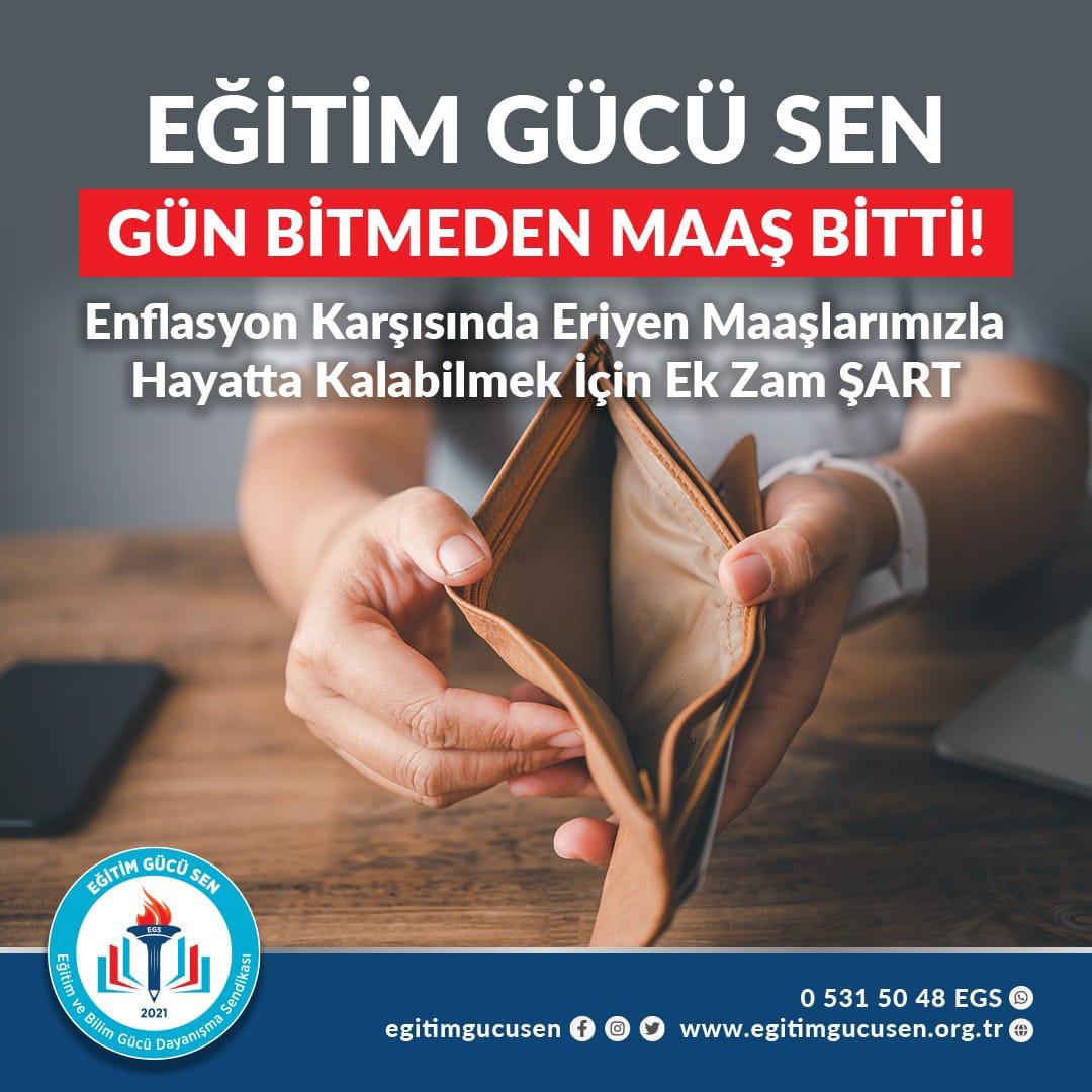 Son açıklanan enflasyon verilerine göre yoksulluk sınırı 30 bini geçmiş durumdadır. Memur maaşlarının  yoksulluk sınırının çok altında kalması kabul edilemez. <a href="/RTErdogan/">Recep Tayyip Erdoğan</a>
<a href="/tcbestepe/">T.C. Cumhurbaşkanlığı</a> <a href="/NureddinNebati/">Dr.Nureddin NEBATİ🇹🇷</a> <a href="/vedatbilgn/">Vedat Bilgin</a> <a href="/_cevdetyilmaz/">Cevdet Yılmaz</a> <a href="/ifarukaksu/">İsmail Faruk Aksu</a>