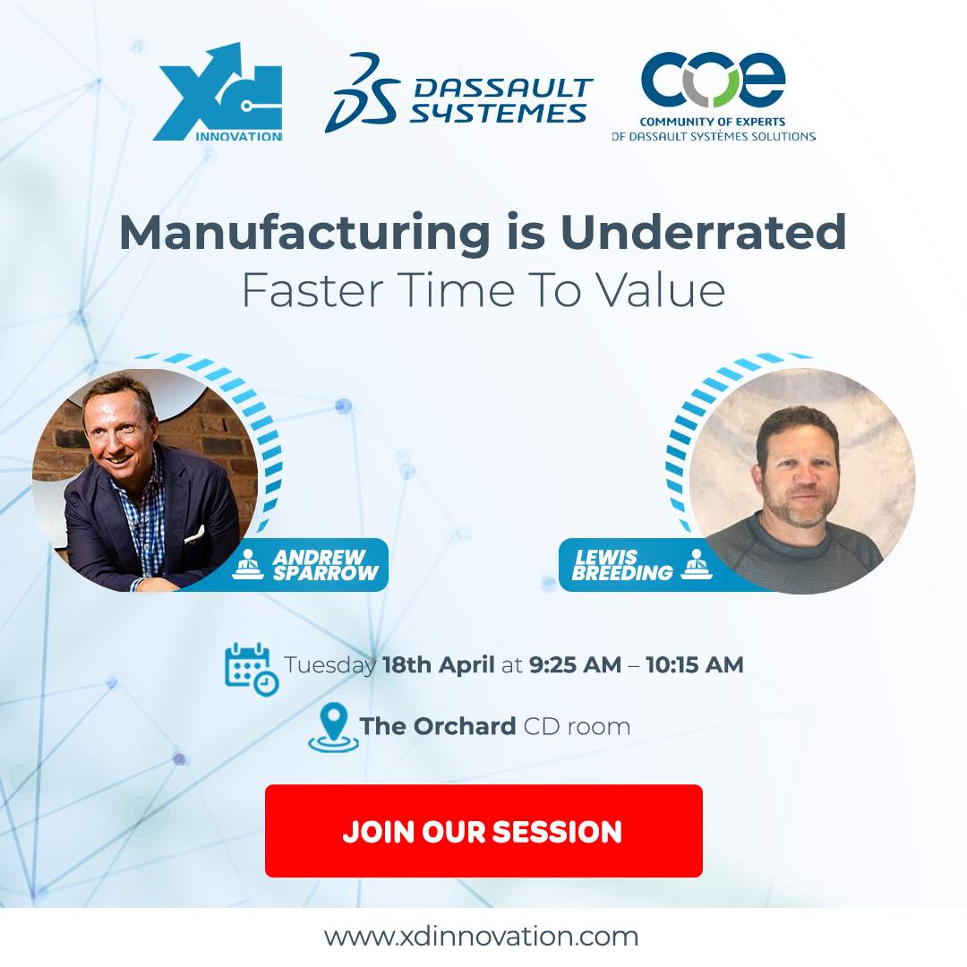 XDinnovate's tweet photo. Attending the #COExperience 2023 next week?
Make sure you don't miss Andrew Sparrow and Lewis Breeding's session 👇
➡️ Register here for free and join us at our XDI booth to learn more about our expertise: https://t.co/4M8NntFvgN https://t.co/EMGEB9N9kG