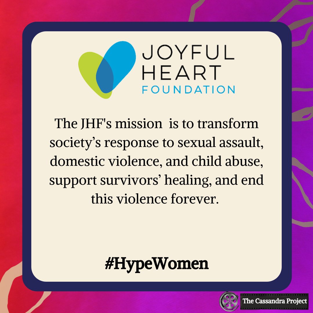 Cassandra_Films's tweet photo. We love the work @cityofjoycongo @thejhf @PeaceOvrViolnce are doing to create safe and healing spaces for women.

What are some of your favorite orgs in this space?

#HypeWomen #TheCassandraProject https://t.co/IXoElTbJod