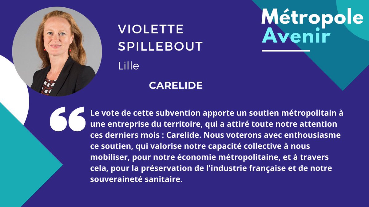 MEL_Avenir's tweet photo. #ConseilMEL 
👉La délibération qui acte la subvention métropolitaine à Carelide est l'occasion pour @VSPILLEBOUT de rappeler le travail collectif qui a été accompli par l'ensemble des acteurs locaux.
@MEL_Lille 
#ThreadAvenir https://t.co/4pFEwdN9Mq