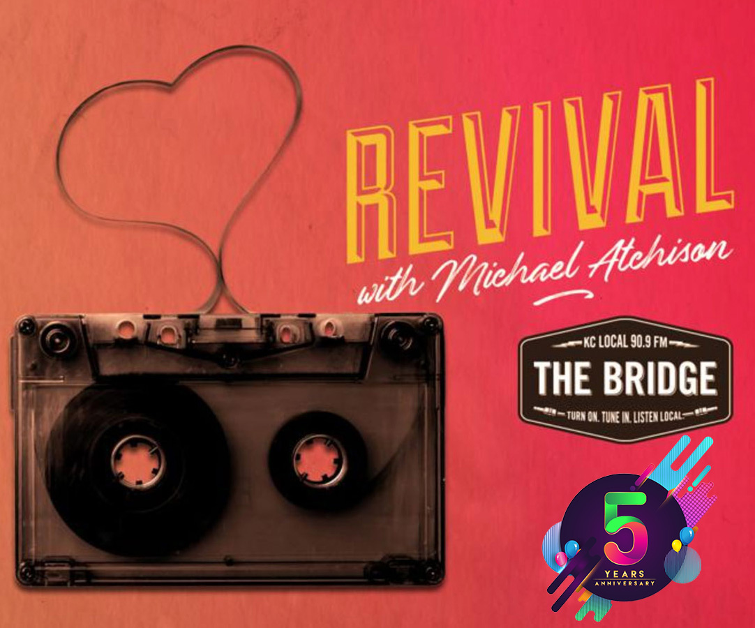 90.9 The Bridge (@909thebridge) on Twitter photo It's someone's birthday this Sunday! 🎂We're celebrating 🖐️years of #REVIVAL with <a href="/MichaelAtchison/">Michael Atchison</a>! Packed with favorites, including power pop, alt-country, and R&B classics, plus the longest track we've ever played.
This Sunday from 10 to noon. Presented by <a href="/UnitsKansasCity/">UNITS Moving & Portable Storage of Kansas City</a> It's someone's birthday this Sunday! 🎂We're celebrating 🖐️years of #REVIVAL with <a href="/MichaelAtchison/">Michael Atchison</a>! Packed with favorites, including power pop, alt-country, and R&B classics, plus the longest track we've ever played.
This Sunday from 10 to noon. Presented by <a href="/UnitsKansasCity/">UNITS Moving & Portable Storage of Kansas City</a>