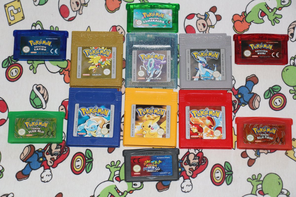 play_retro's tweet photo. Hemos añadidos cartuchos de todos los juego de Pokemon clásicos! Todos 100% originales.
Podeis verlos en este enlace:
https://t.co/SUCHoeUVmA

#nintendo #GBA #gameboy #gameboycolor #retrogames #ebay #wallapop #Vinted #90s #pokemon #pokemonred #pokemonblue #pokemonyellow https://t.co/85ig0LloJc