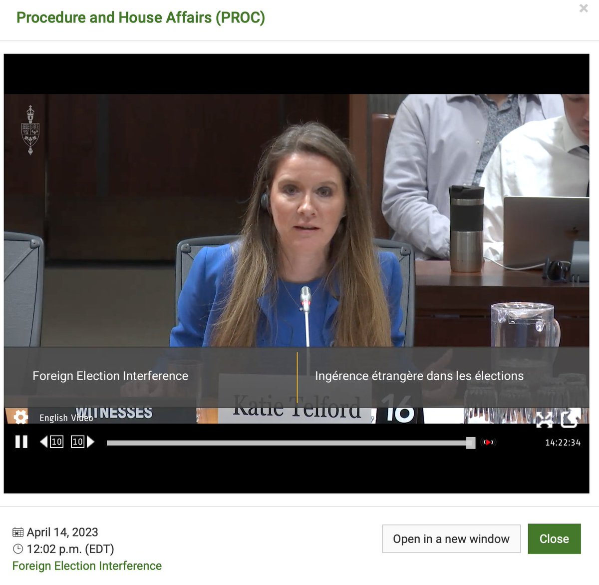 AndyBrookeLmstn's tweet image. Where is @MarkGerretsen? 

He is a member of #PROC Standing Committee on Procedure and House Affairs (PROC).

* Question:  Tuned into the proceedings, already underway.  Was Mr. Gerretsen in attendance?

#cdnpoli
