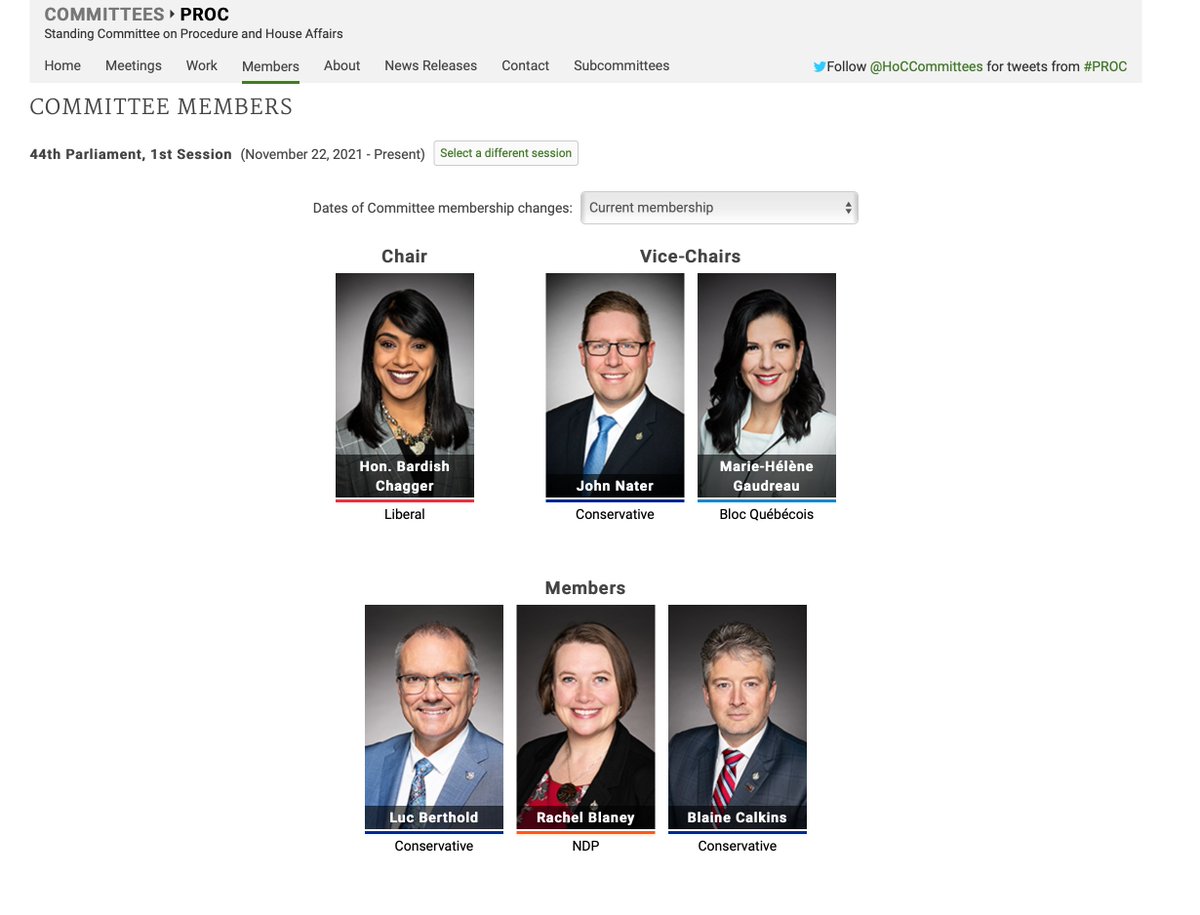 AndyBrookeLmstn's tweet image. Where is @MarkGerretsen? 

He is a member of #PROC Standing Committee on Procedure and House Affairs (PROC).

* Question:  Tuned into the proceedings, already underway.  Was Mr. Gerretsen in attendance?

#cdnpoli