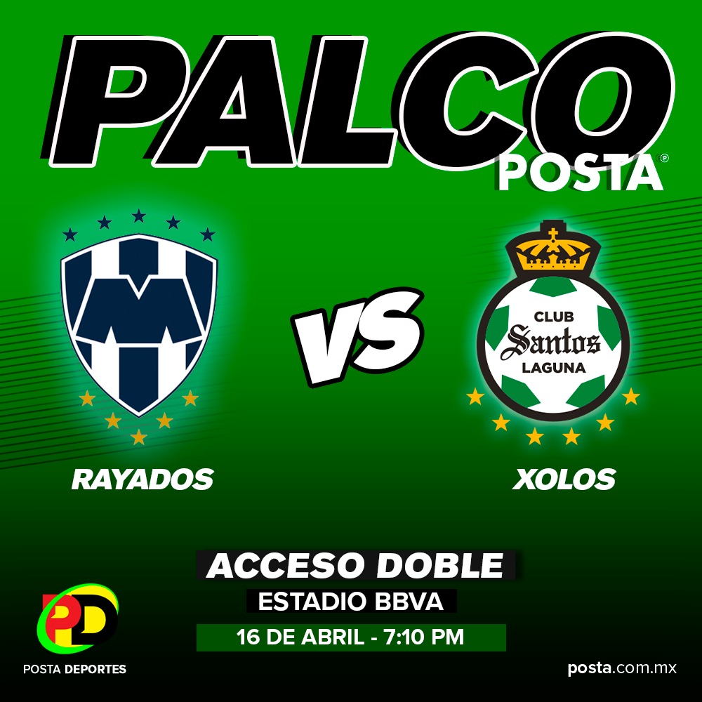 AguanteRayado's tweet photo. 🚨 ATENCIÓN 🚨

¡Gánate un acceso doble al #PalcoPosta para el #Rayados vs Santos! 🤠⚽️

Sólo:
1) Dale RT 🔄
2) Entra aquí: https://t.co/ecCWZllCk7 https://t.co/zaWHEgPwxH