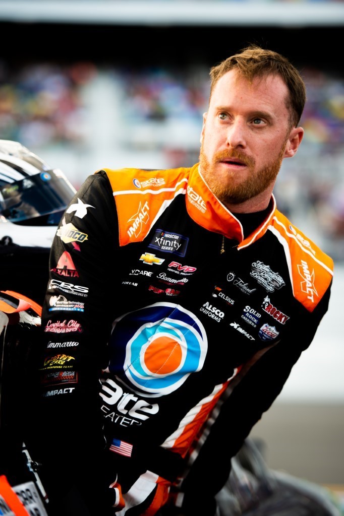 StateIndustries's tweet photo. That look of concentration π All eyes on the prize @Martinsville Speedway tomorrow! @jebburtonracing #GoFastJeb #StateRacing https://t.co/YGsXP7oJ5Z