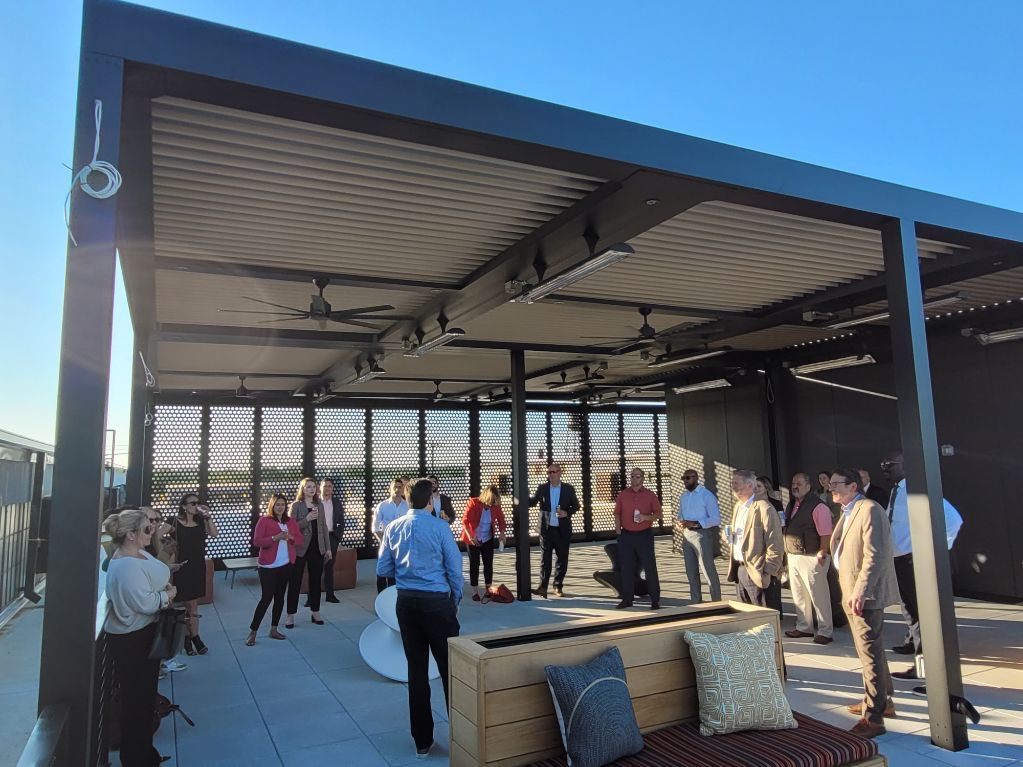 clt_alliance's tweet photo. The CLT Alliance #SelectCLT team enjoyed showing off the #Charlotte Region during @Consultant_CNCT Destination Summit. Outside of #econdev conversations, the group had fun enjoying the vibrant energy of the region. https://t.co/hrTZX7emzc