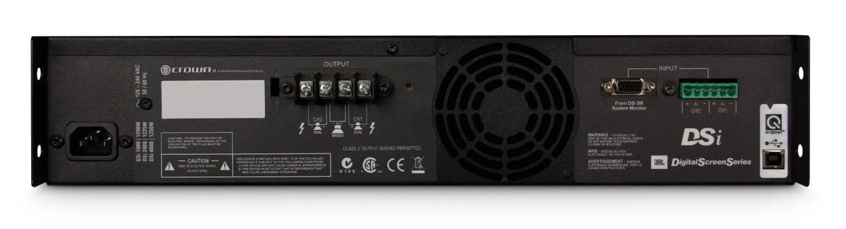 TrueHeartSound's tweet image. Crown DSi4000 2 Channel 1200W 4Ω Power Amplifier #1674 (One) $1,170.00 USD

Please check out our website at trueheartsound.com or give us a call on Whatsapp at 1.917.708.3778 or on our office number at 1.954.616.5622