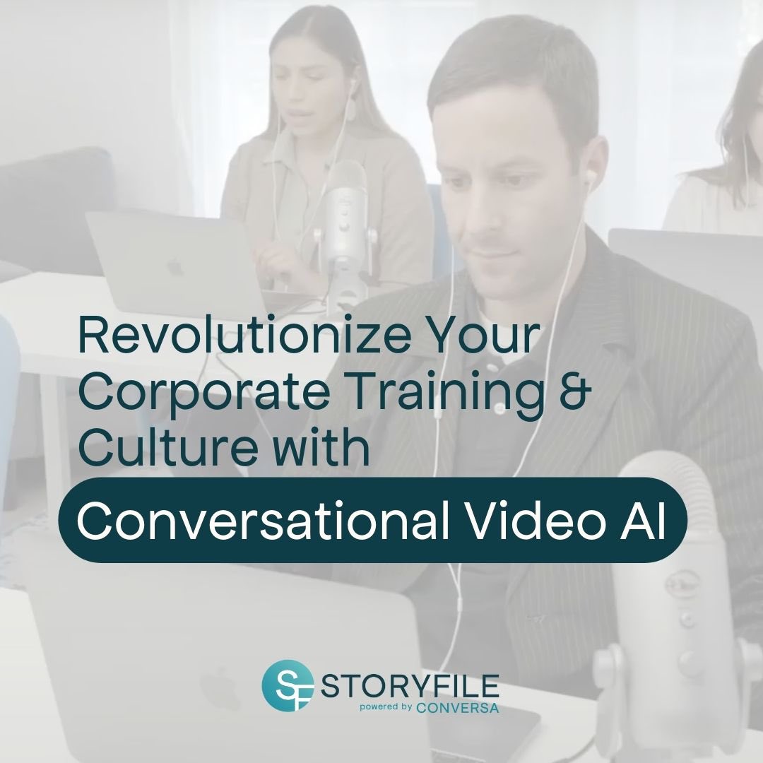 StoryFile's tweet image. Visit StoryFile.com to learn more about our business solutions.  

#StoryFile #ConversationalVideo #ConversationalAI #ConversafromStoryFile #BusinessSolutions #AI