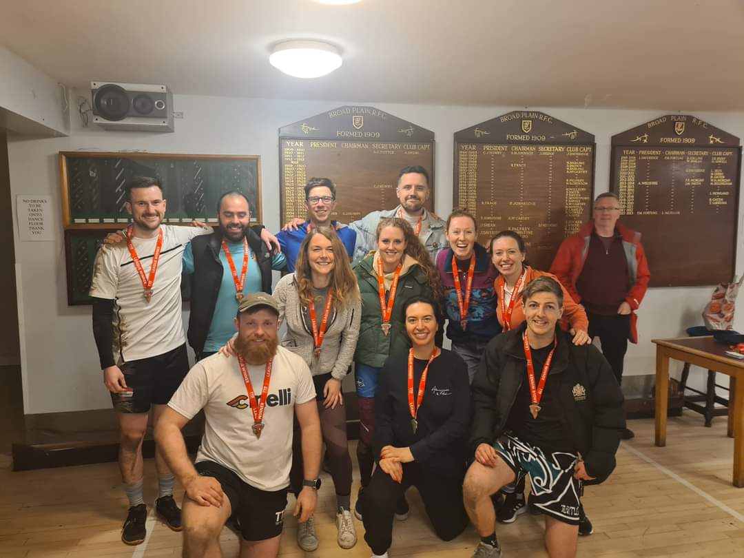 Won some medals this season - fantastic time as always with @TryTagBristol. Brilliant, social sport (and way better than touch.) If your a rugby person, fancy some non-contact and want to give it a go do - @TryTagRugbyUK for leagues all over the shop