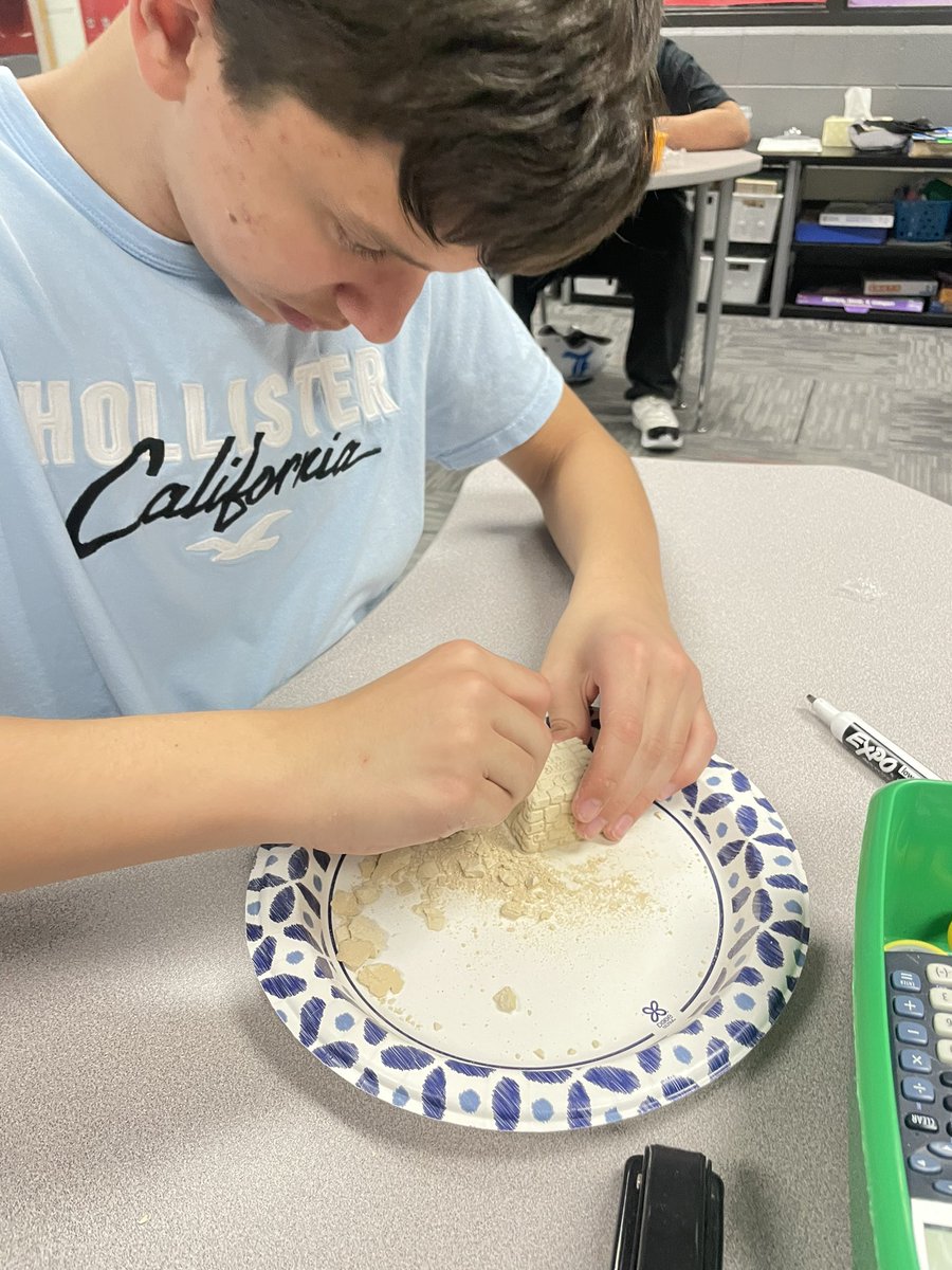 Paleontologists for the day!!! We found some amazing fossils. #sd113a #sciencerules #oqfamily