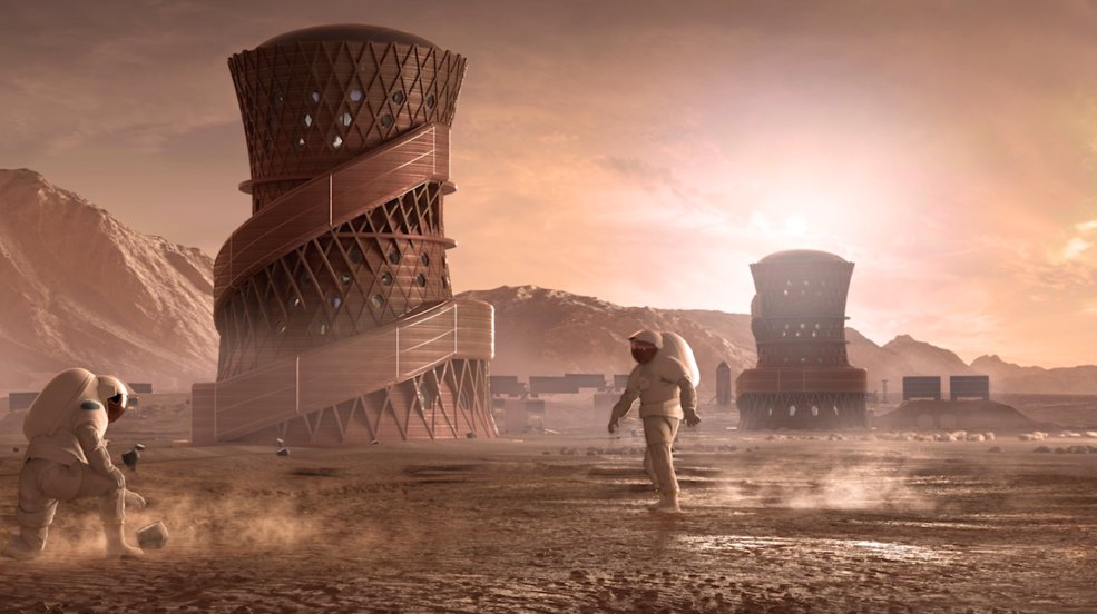 ApisCor3D's tweet photo. Flashback Friday to competing in NASAโs โ3D printed Habitat Challengeโ and collaborating with New York-based architecture company SEArch+, where we received the highest awards! ๐๐ค๐๏ธ
#ApisCor #NASA #ConstructionTechnology #3DPrinting #3dhomes #robotics #innovation #tech https://t.co/uwsJO1jwCh