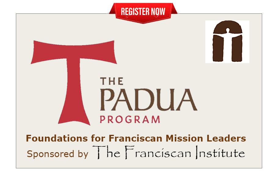 FranInstPub's tweet photo. Register Now for the Franciscan Institute-sponsored seminar The Padua Program before it fills up.  Limited capacity registration! Share with those in Mission-based roles and find out more: https://t.co/2x6PuUNxVi https://t.co/WiFSrLtUMM