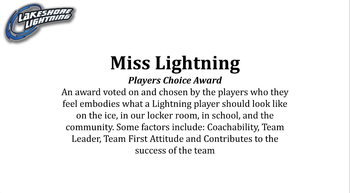 Lakeshore Lightning HS Hockey tweet media