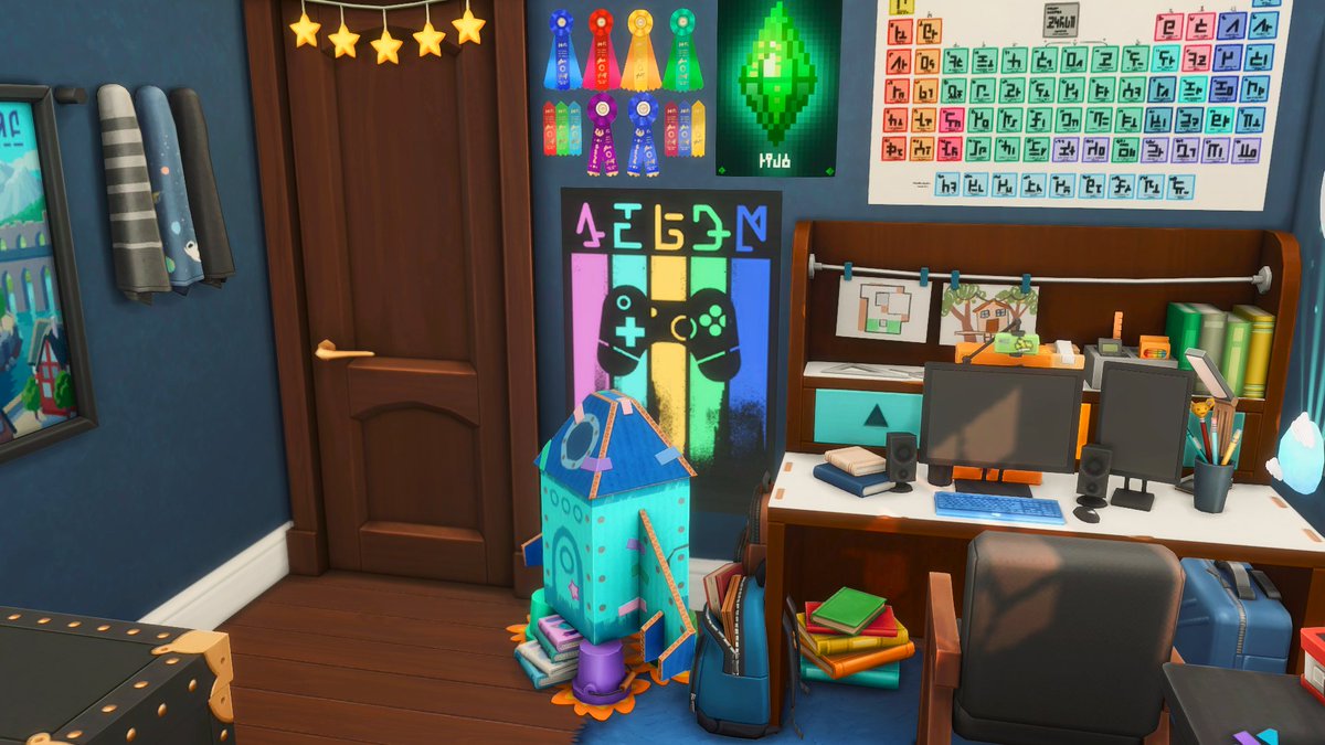 Simplysimhome's tweet image. Twins Boys Bedroom - NonCC
.
▫️Fully functional and available on the gallery
▫️§12,271
.
#thesims4 #sccregram #ShowUsYourBuilds #simmersupport @TheSims @EA