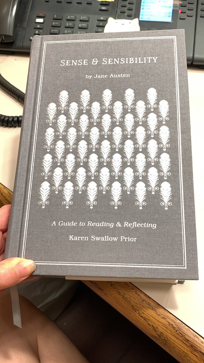 B_OShea_'s tweet photo. @goodreads Sense and Sensibility by Jane Austin with notes by @KSPrior https://t.co/sltJ3HMCcG