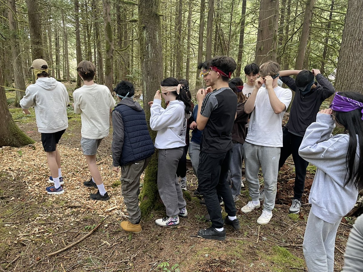 LPHolland's tweet photo. More fun activities at our inaugural Grade 10 leadership camp #sridge https://t.co/4FyhyAr6je