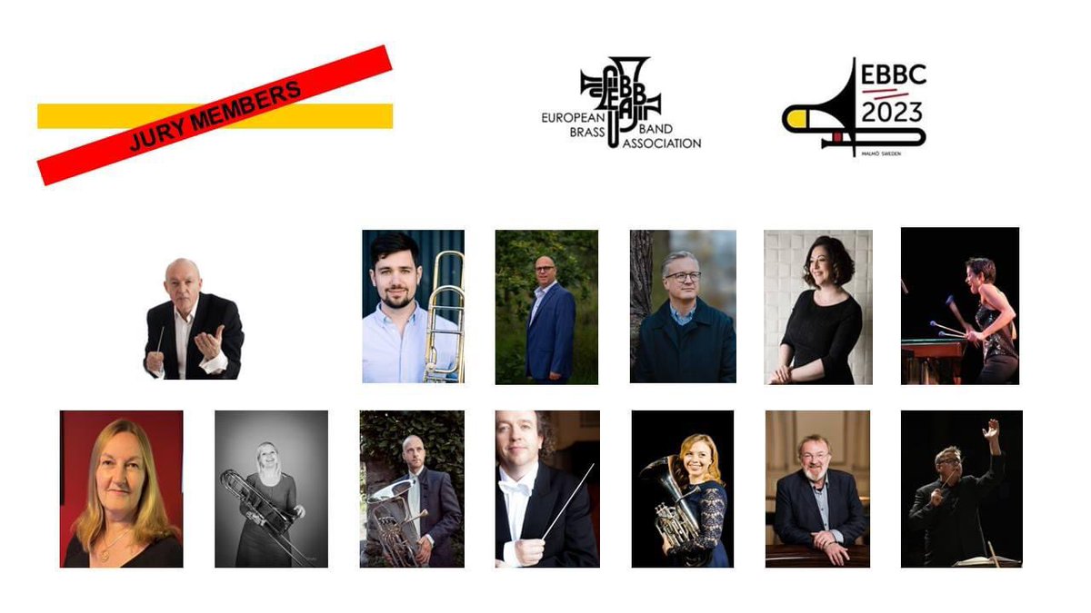Association of Brass Band Adjudicators on Twitter "The EBBC2023 have announced the