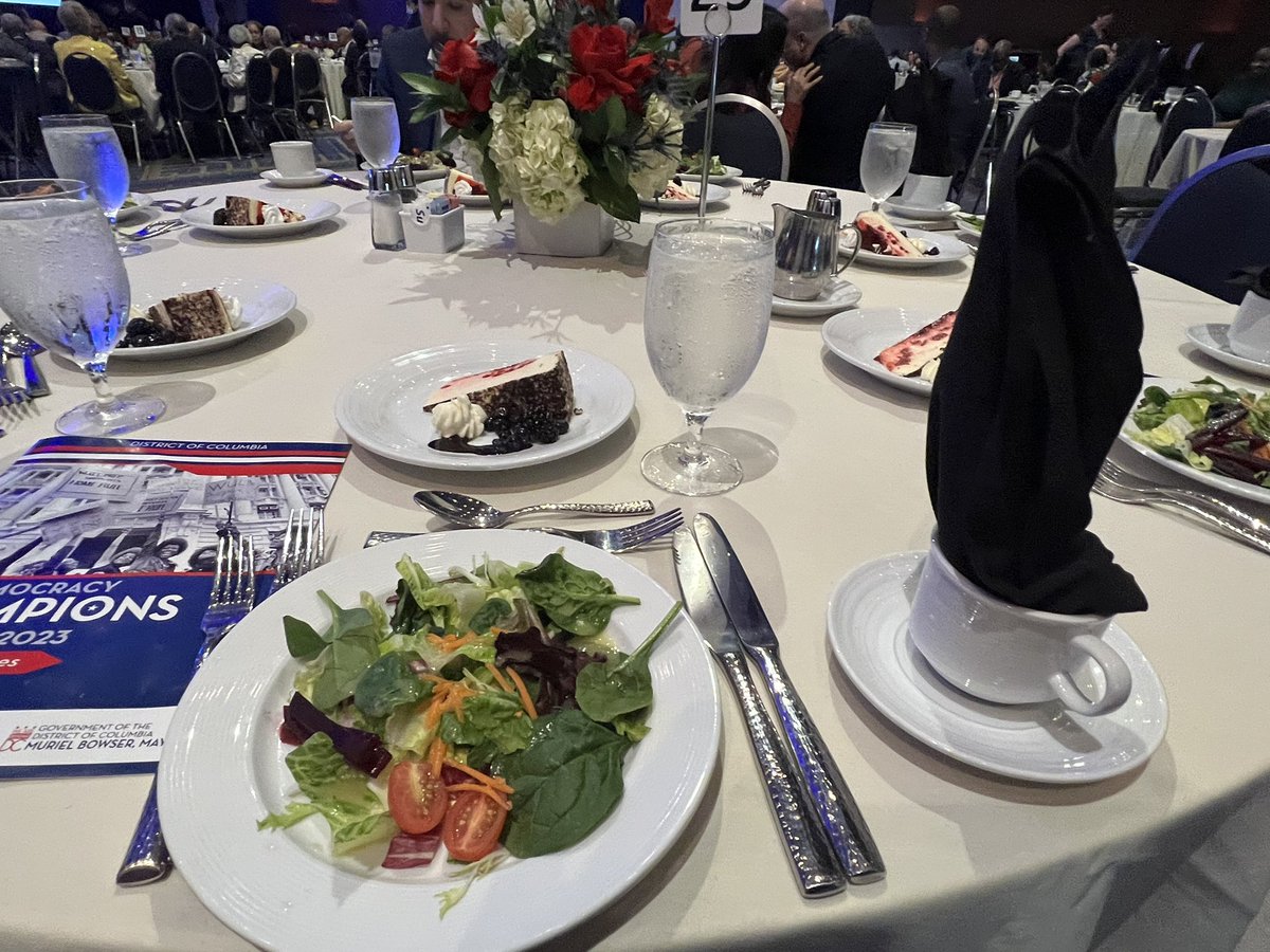 First #DCEmancipation event of the weekend.. Conference of Champions Luncheon with Mayor Bowser in honor of the 50th Anniversary of Home Rule in our quest toward #DCStatehood! 🇺🇸
