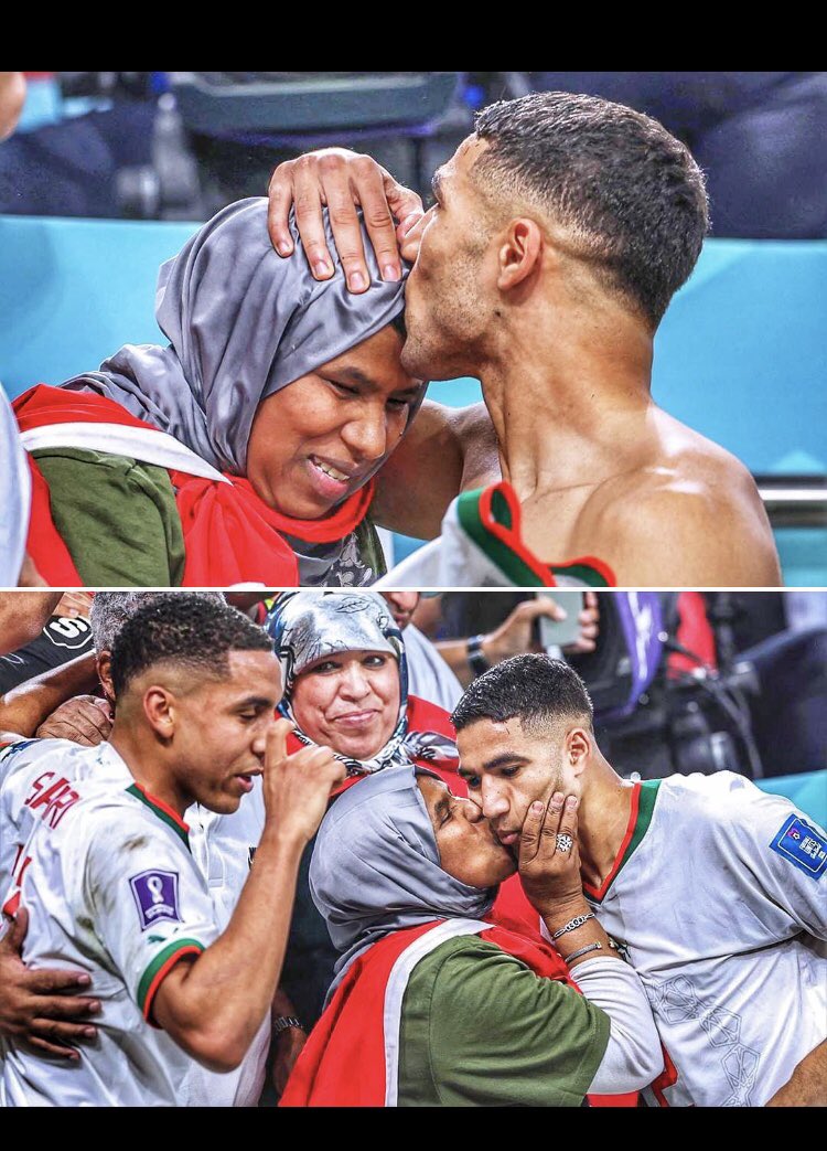 FebroKemo's tweet photo. It takes a woman to defeat another woman  @AchrafHakimi https://t.co/4MXWaMlI6W