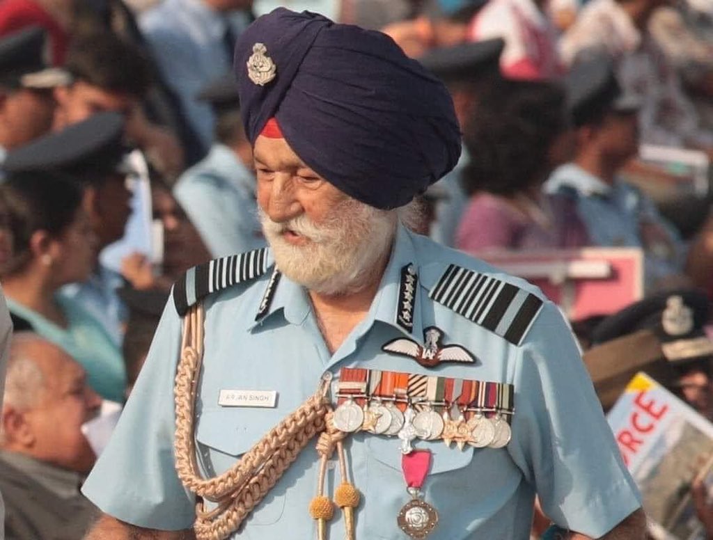 #ARJAN_SINGH

Remembering the iconic AirWarrior on his birth anniversary - the one and only #Marshal of the #IndianAirForce. Remember And Never Forget the legend and his distinguished service. 

#ServingOurNation