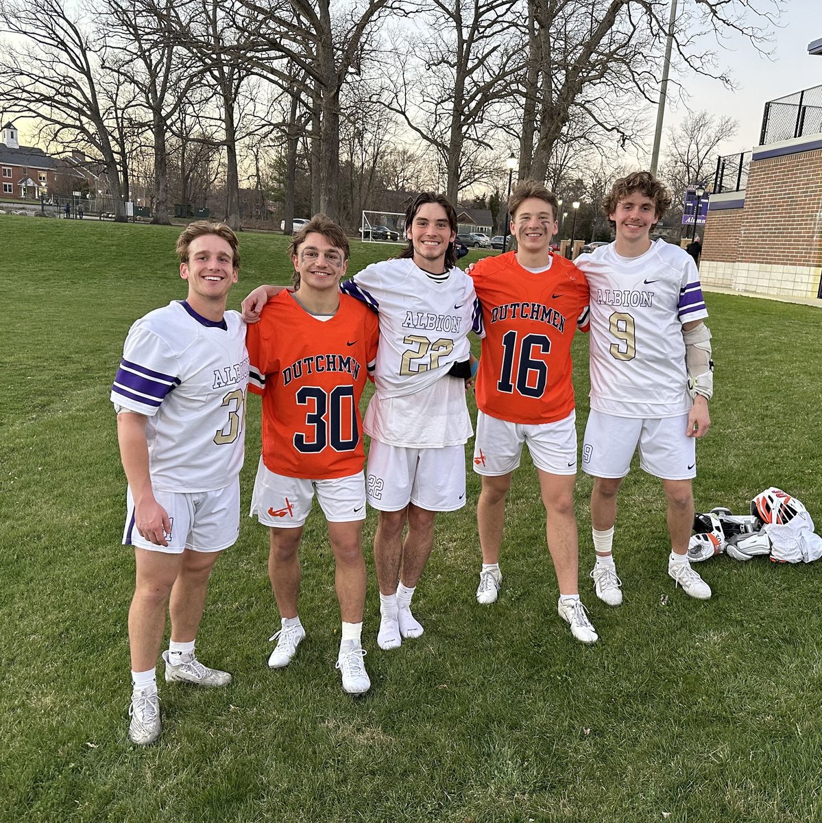 PremierLaxGroup's tweet photo. There were multiple PLG alumni on the field earlier this week during the @HopeLacrosse vs @Albion_MLax game ⭐ 

#plgDifference https://t.co/tHBk8lCKmU