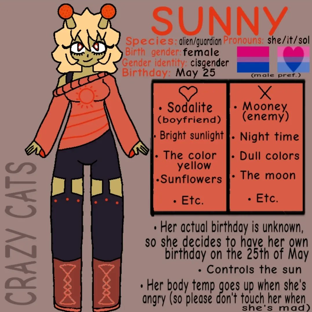 craziest_person's tweet photo. FOUR new characters!
TAGS:
#smallartist #characterdesign #cringe #ocs #originalcharacters #lgbtocs #lgbtcharacters #crazycatssodalite #crazycatssunny #crazycatsmooney #crazycatsdane
THESE CHARACTERS BELONG TO ME... of course. https://t.co/1WIgQ5kXK1