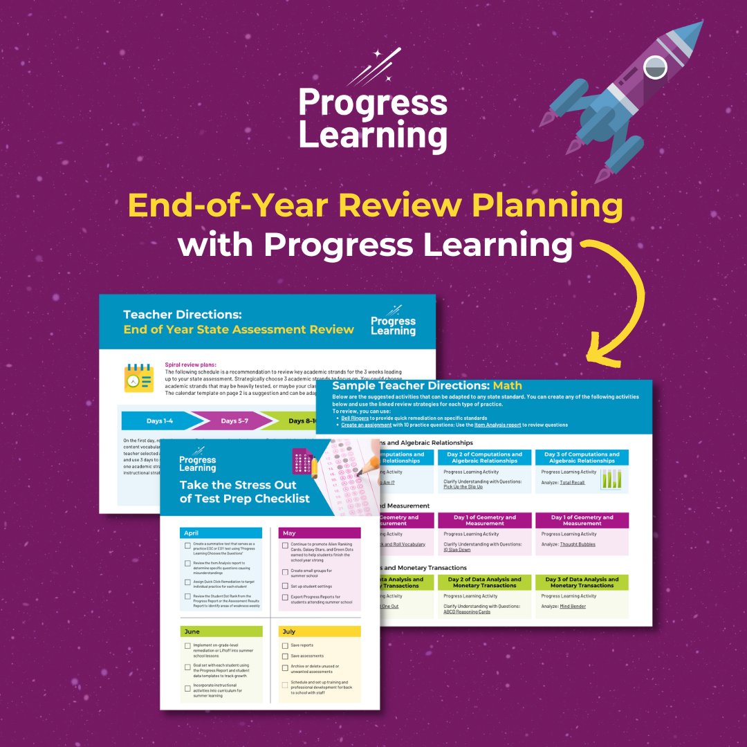 Ready for the start of summer but feeling unprepared for the end of this school year? Check out our end-of-year planning guide and checklist to help you plan and prepare for a successful transition! #SummerSchool

l8r.it/FHEC